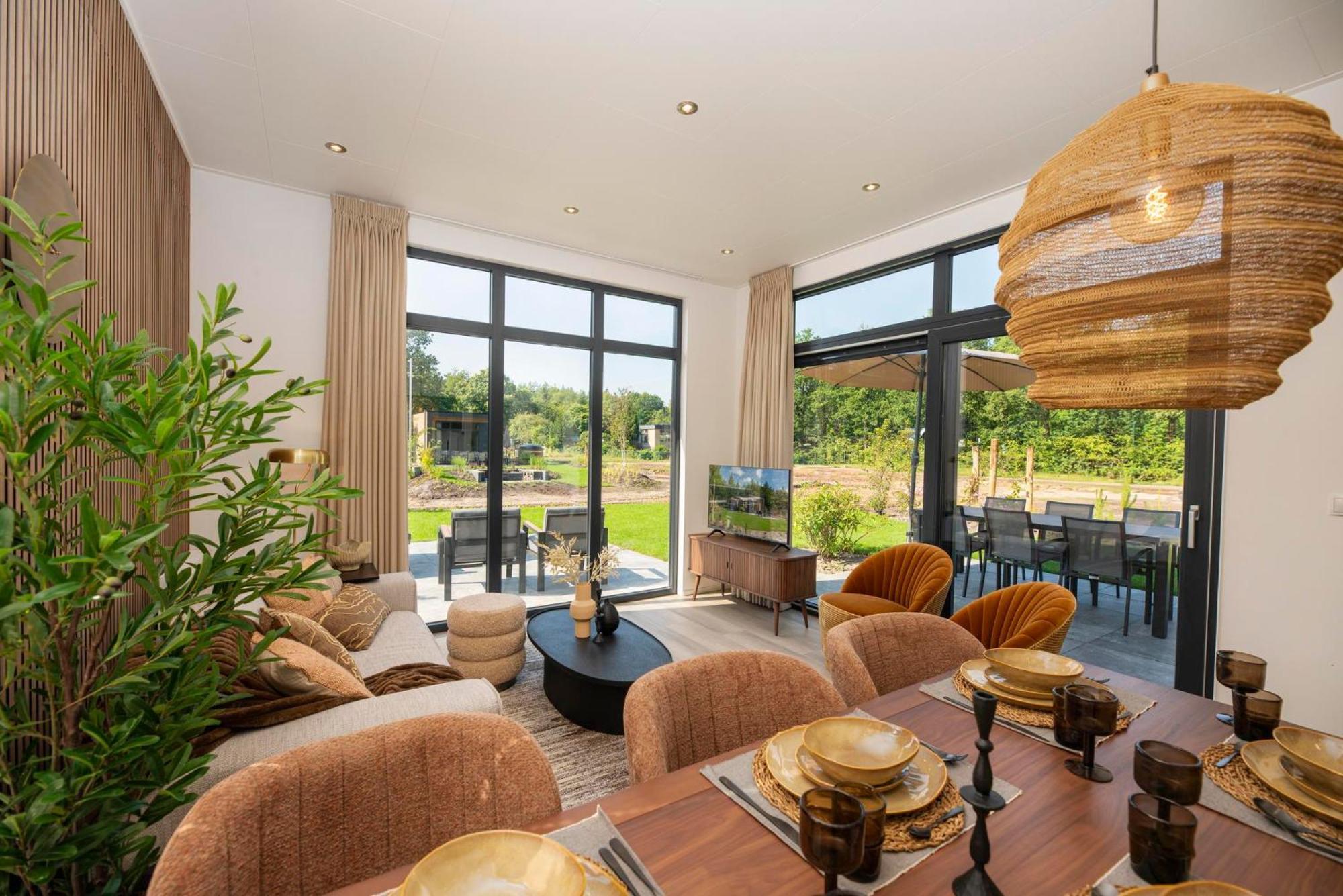 Veluwepark De Bosgraaf | Comfort Met Hottub Lieren Ruang foto